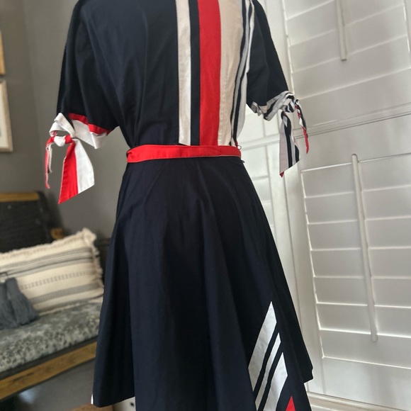 Red white and blue stripe dress - Picture 3 of 6